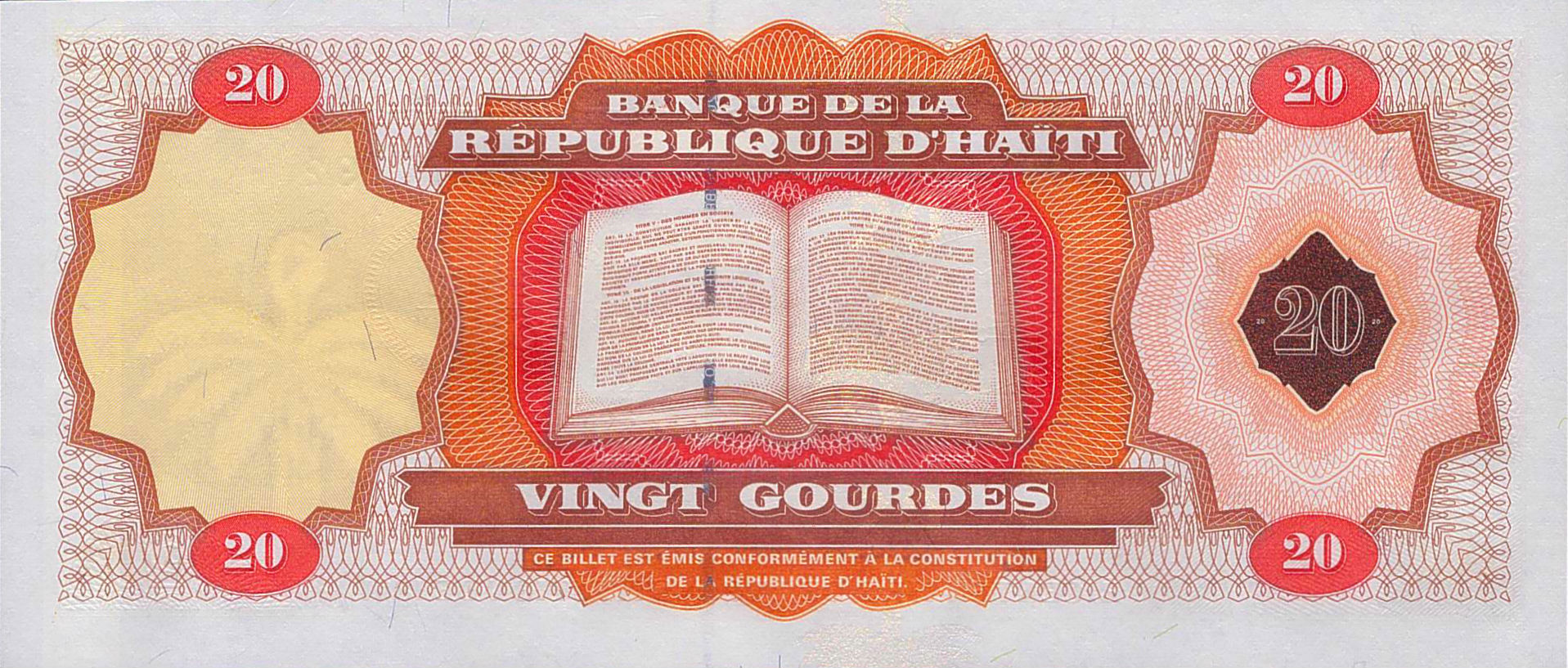 Haiti 20 2001 UNC P-271/Aa
